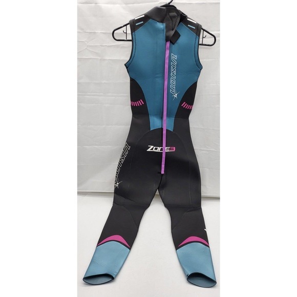Zone 3 Womens Vision sleeveless Triathlon Open Water Swim Wetsuit Small … - Picture 3 of 13